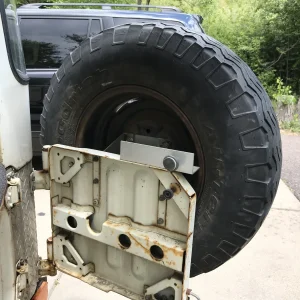 spare tire inside attachment